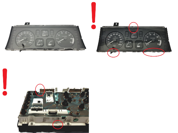 Tacho Kombiinstrument Renault Clio 1 7700841356 A 21578560-2 Sagem main product photo