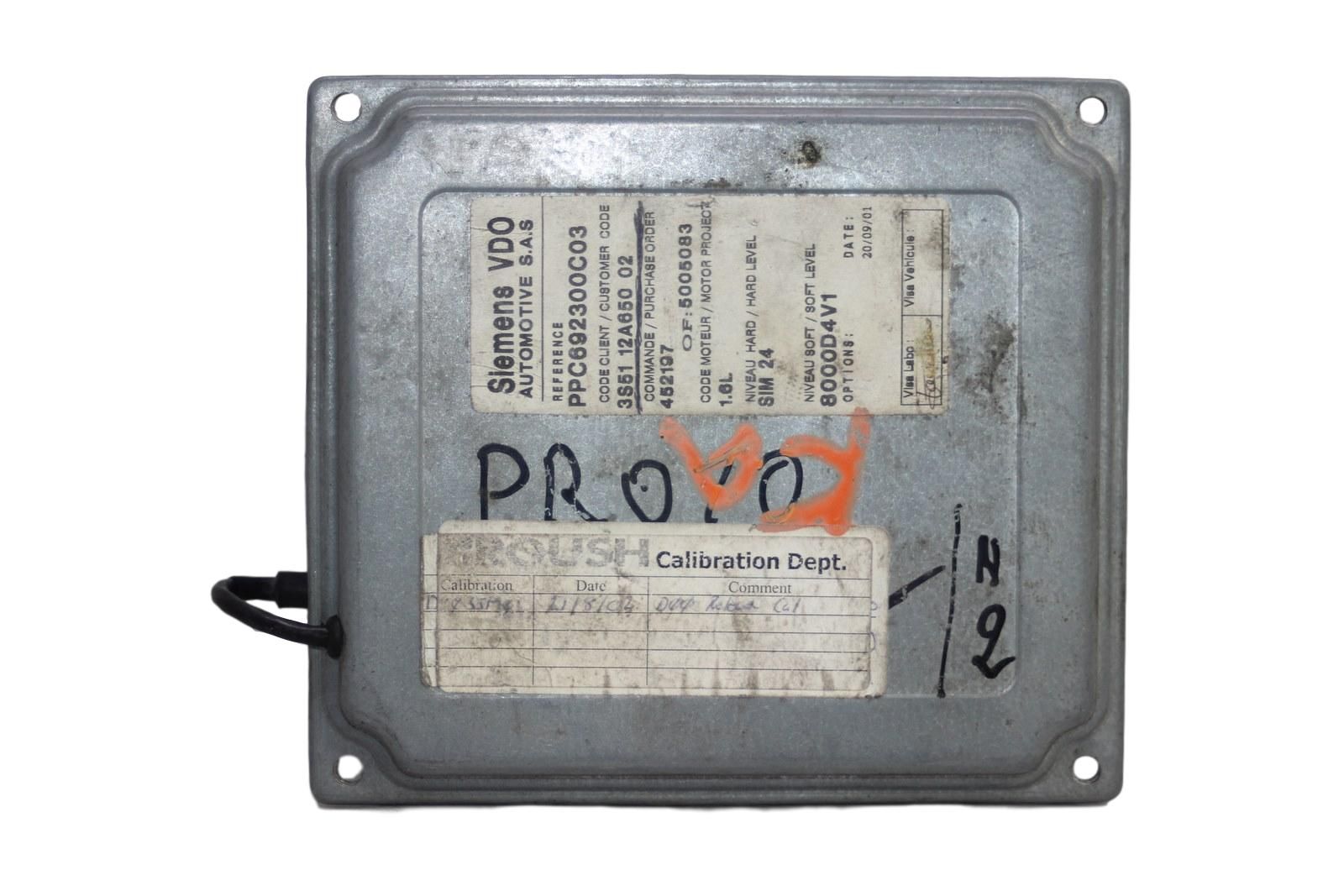 Motorsteuerung 3S51 12A650 02 PPC692300C03 Ford 2273 main product photo