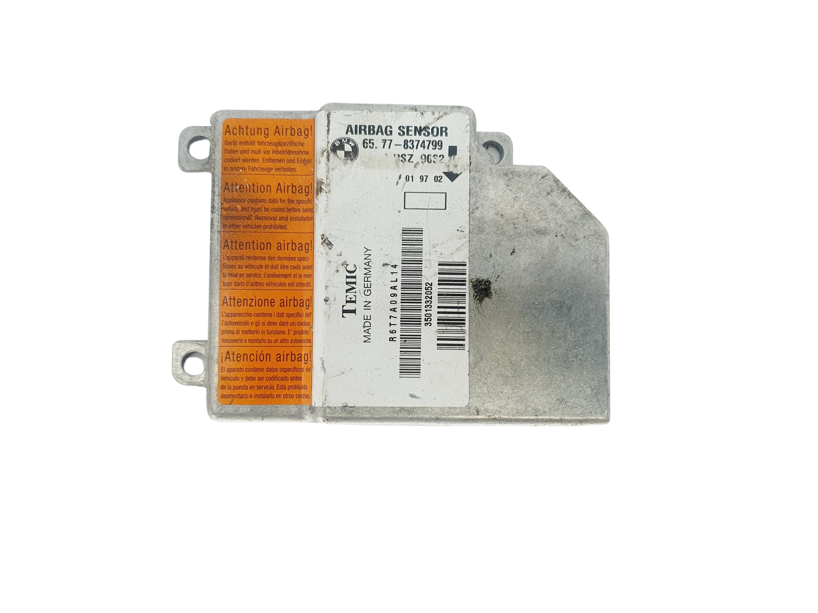 Steuergerät 65.77-8374799 MRSZ 9032 BMW Temic 38272 main product photo