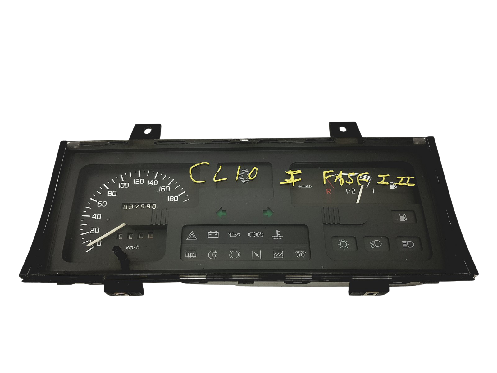 Tacho Kombiinstrument Renault Clio 1 A1D190K1 19556101 51757 main product photo
