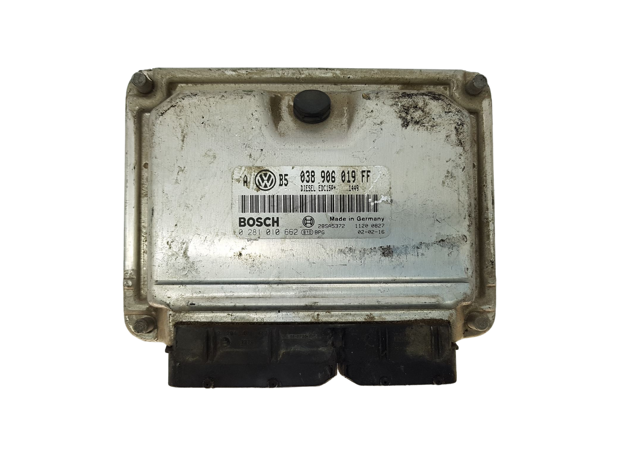 Steuergerät 038906019FF 0281010662 VW Bosch 14802 main product photo