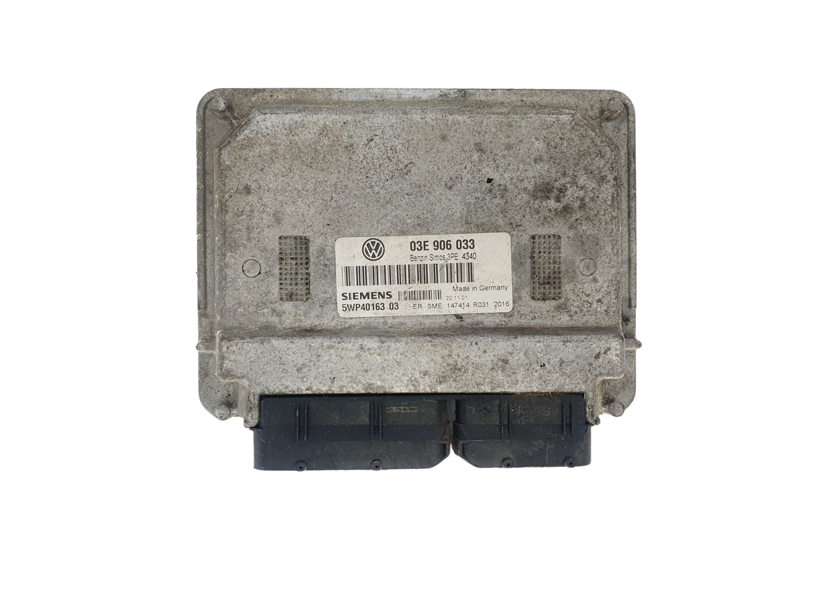 Steuergerät 03E906033 5WP40163 03 VW Siemens 44890 main product photo