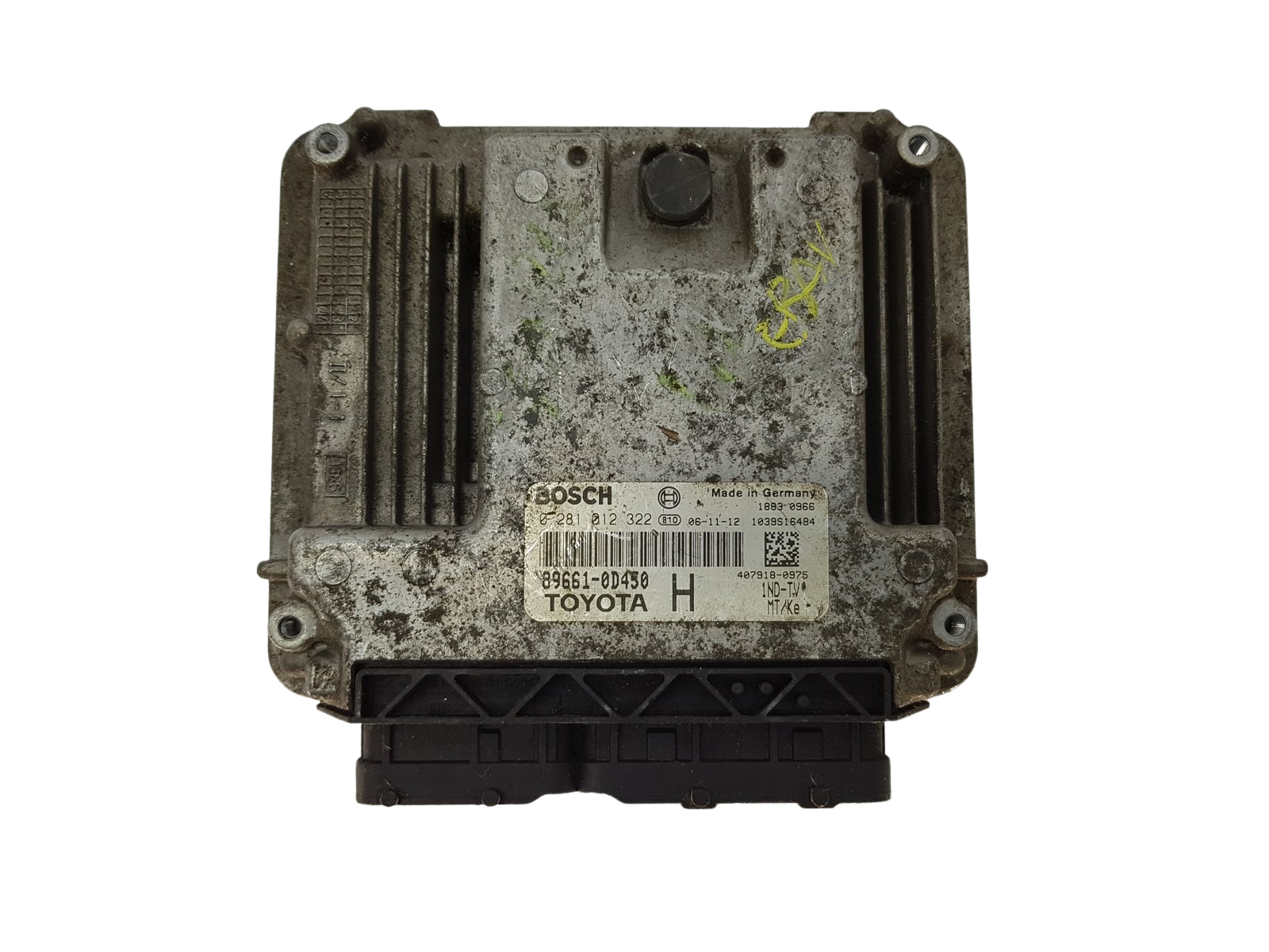 Steuergerät 89661-0D450 0281012322 Toyota Bosch 15975 main product photo