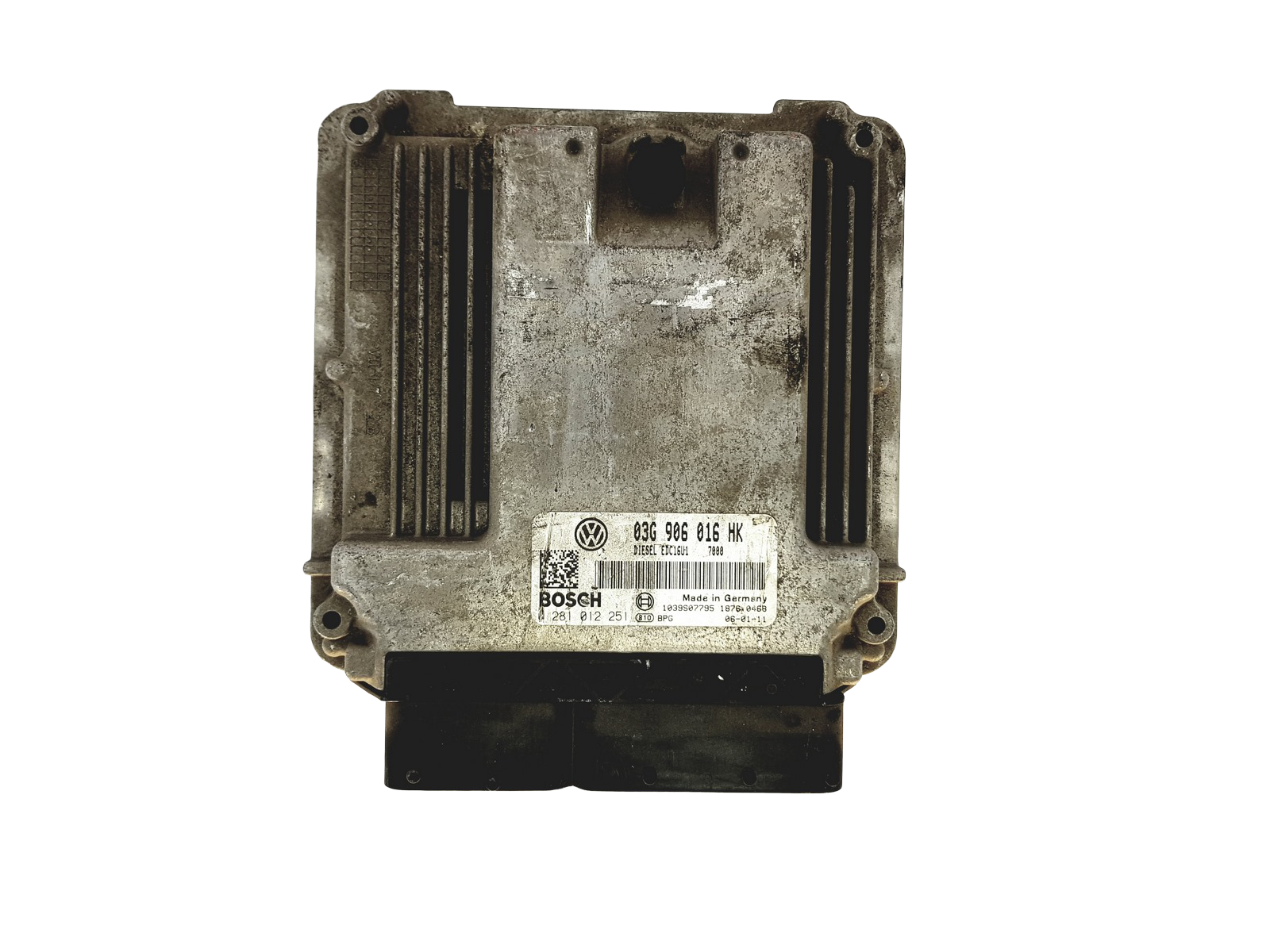 Steuergerät 03G906016HK 0281012251 VW Bosch main product photo