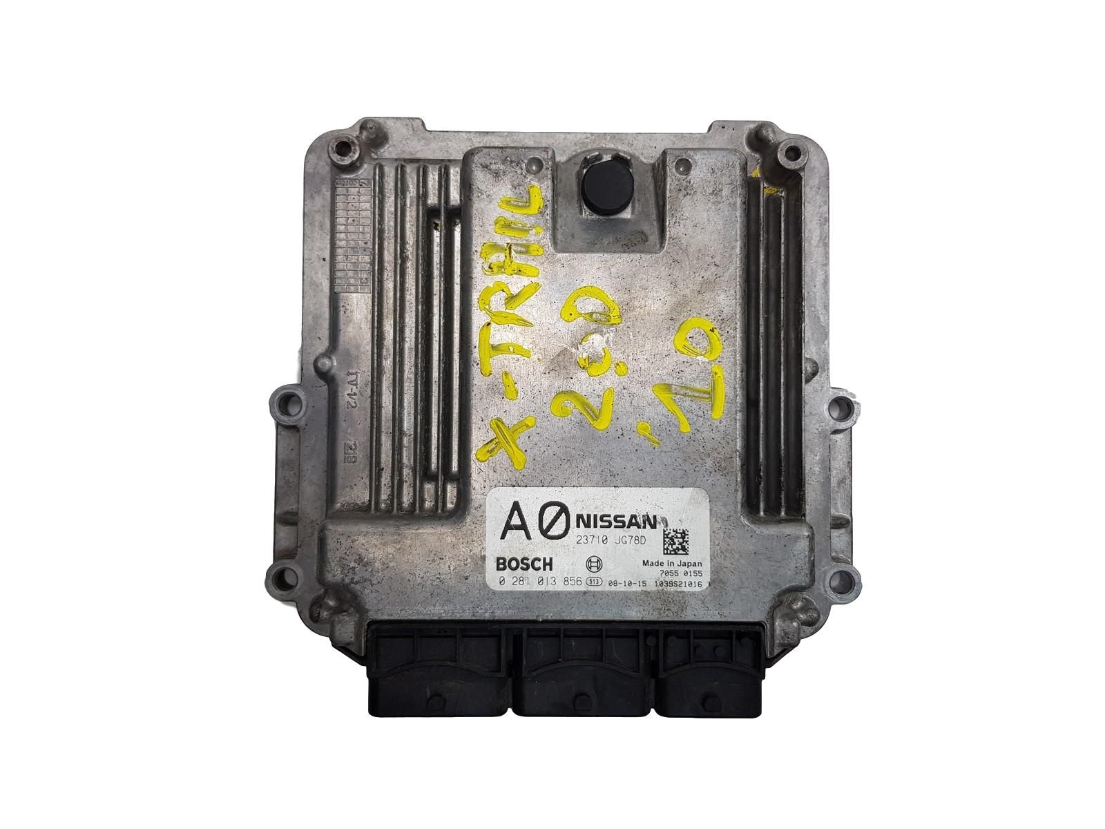 Steuergerät 23710 JG78D 0281013856 Nissan Bosch main product photo