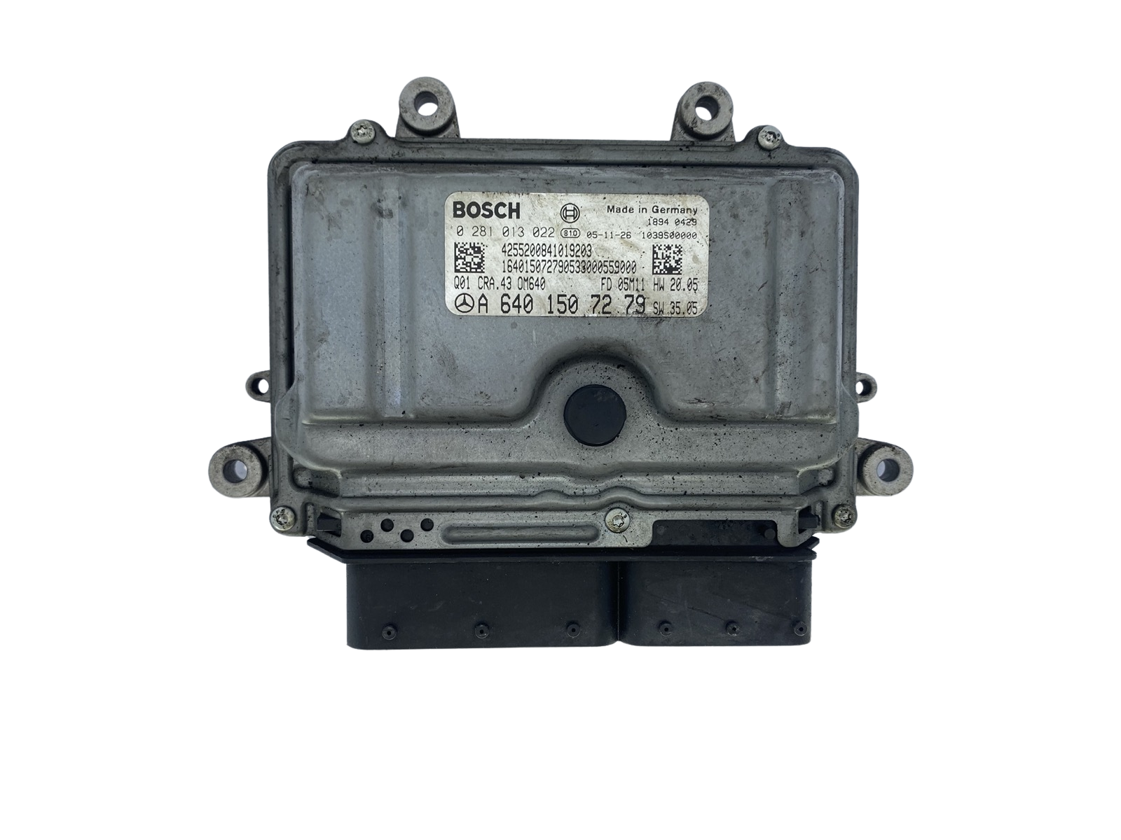 Steuergerät A6401507279 0281013022 Mercedes Bosch 52310 main product photo