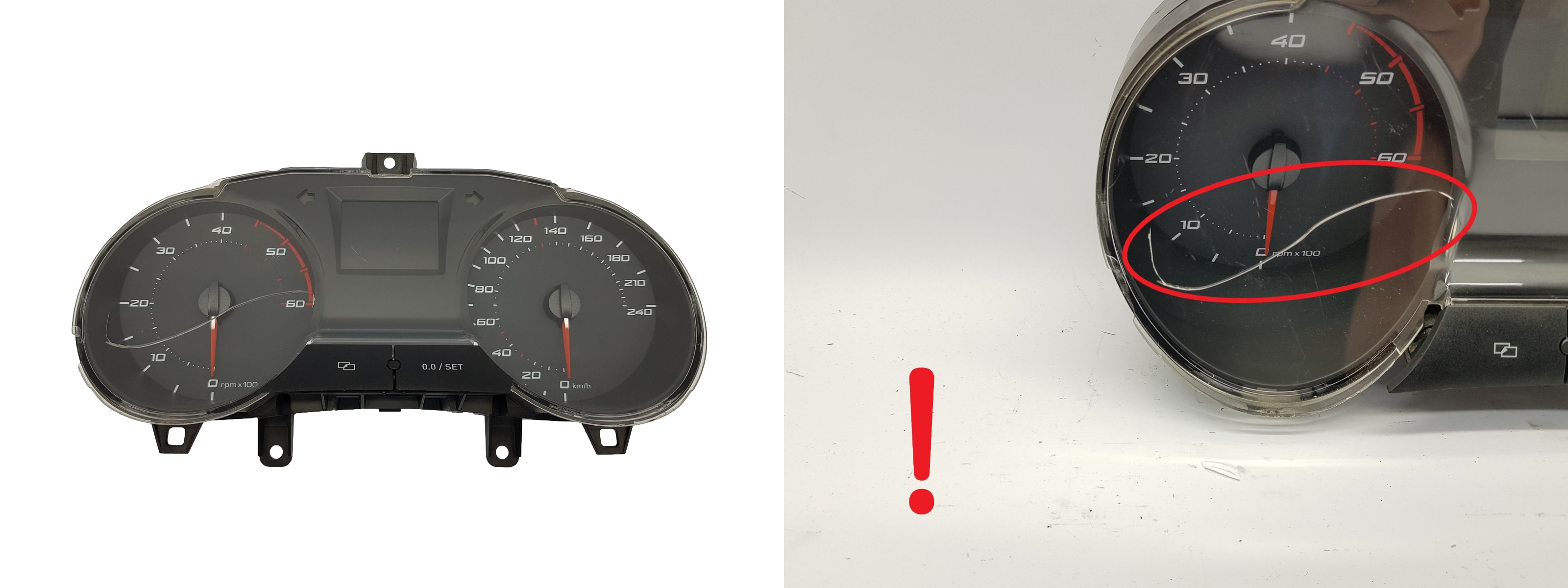 Tacho Kombiinstrument Seat Ibiza 6J0920801A 3128 main product photo