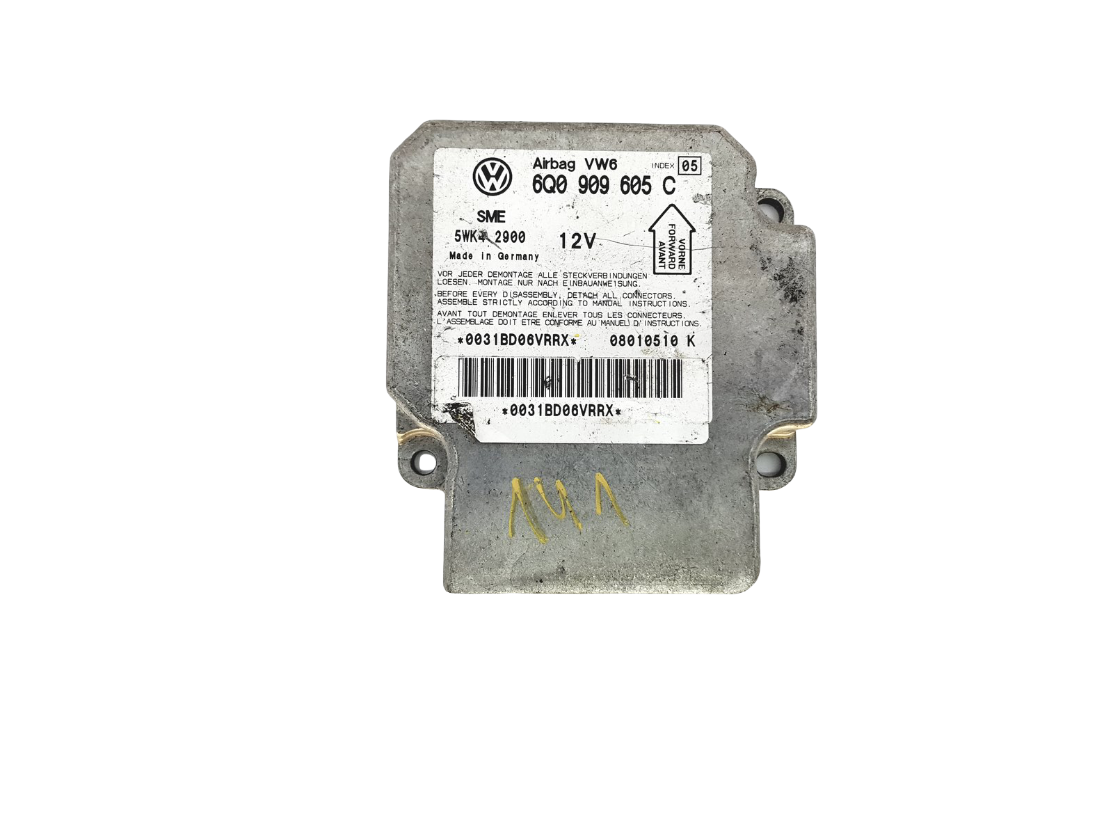 Steuergerät 6Q0909605C 5WK42900 VW Siemens 22954 main product photo