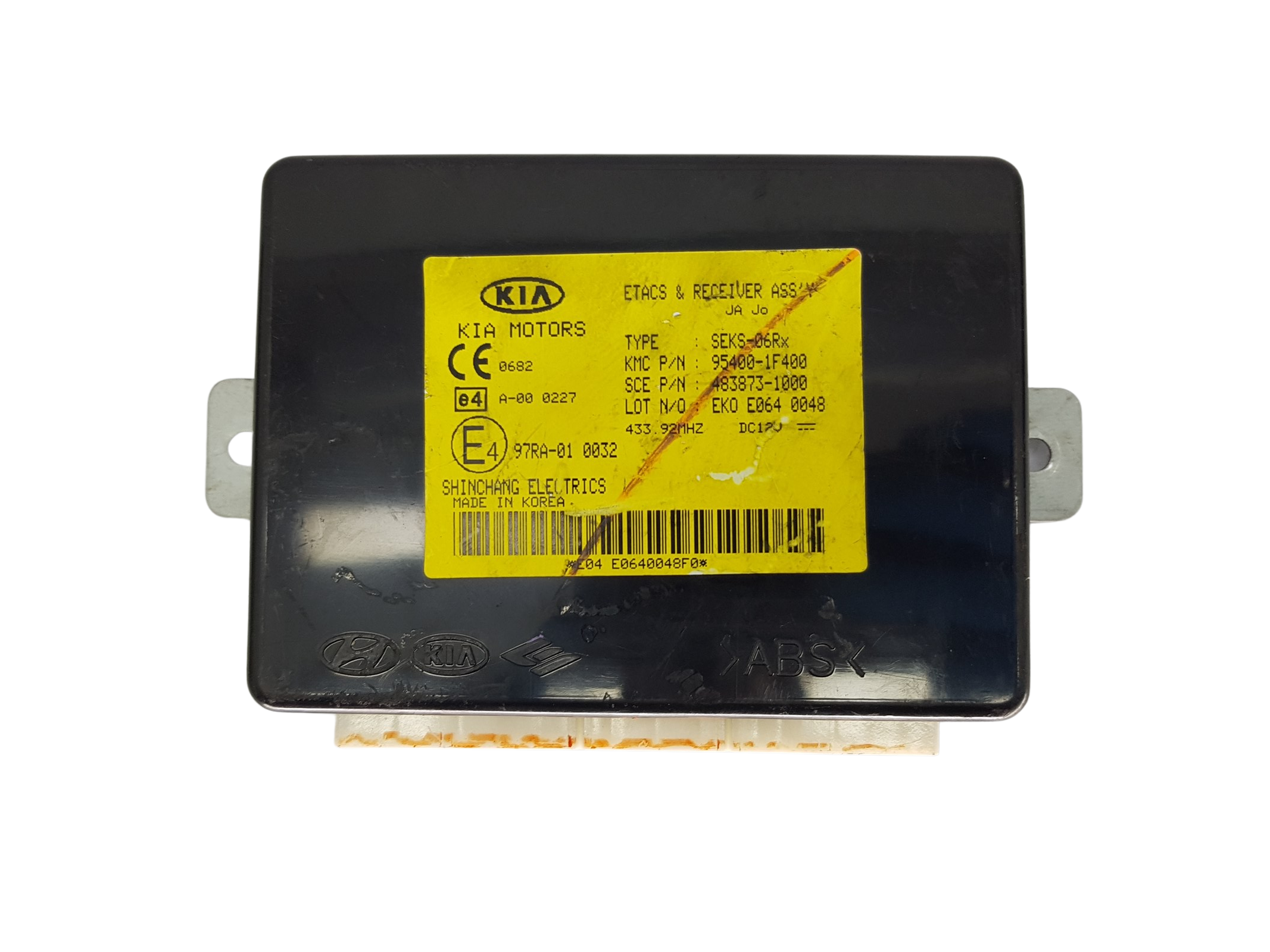 Steuergerät 95400-1F400 483873-1000 KIA 20113 main product photo
