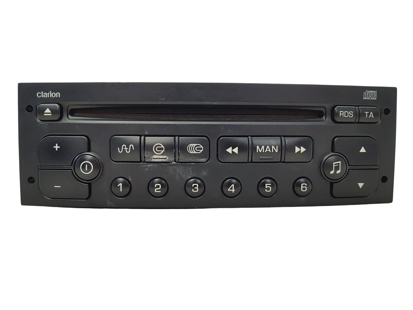 Cd-Radio Peugeot 206 96635823XT PU-2859A Clarion 1327 main product photo