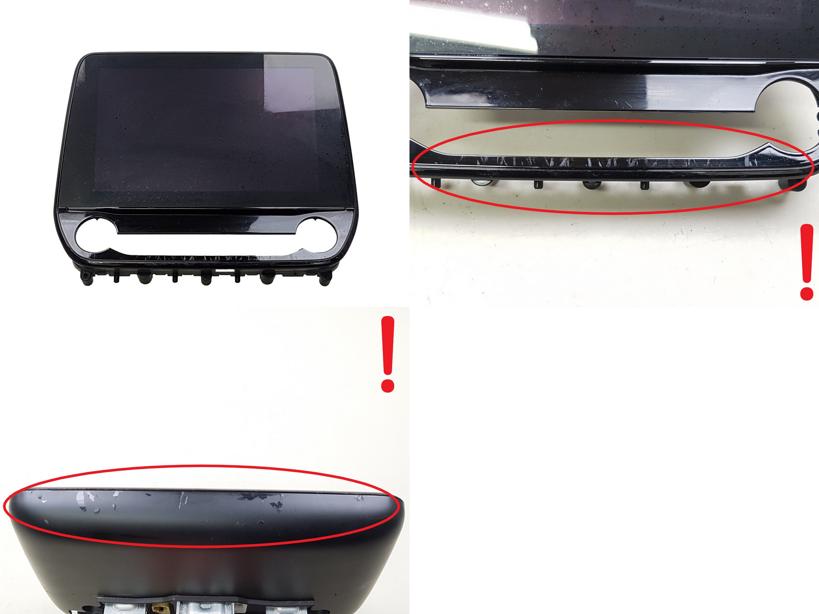 Display Für Navigationssystem Ford Fiesta 7 VII K1BT-18B955-FC 1004 main product photo