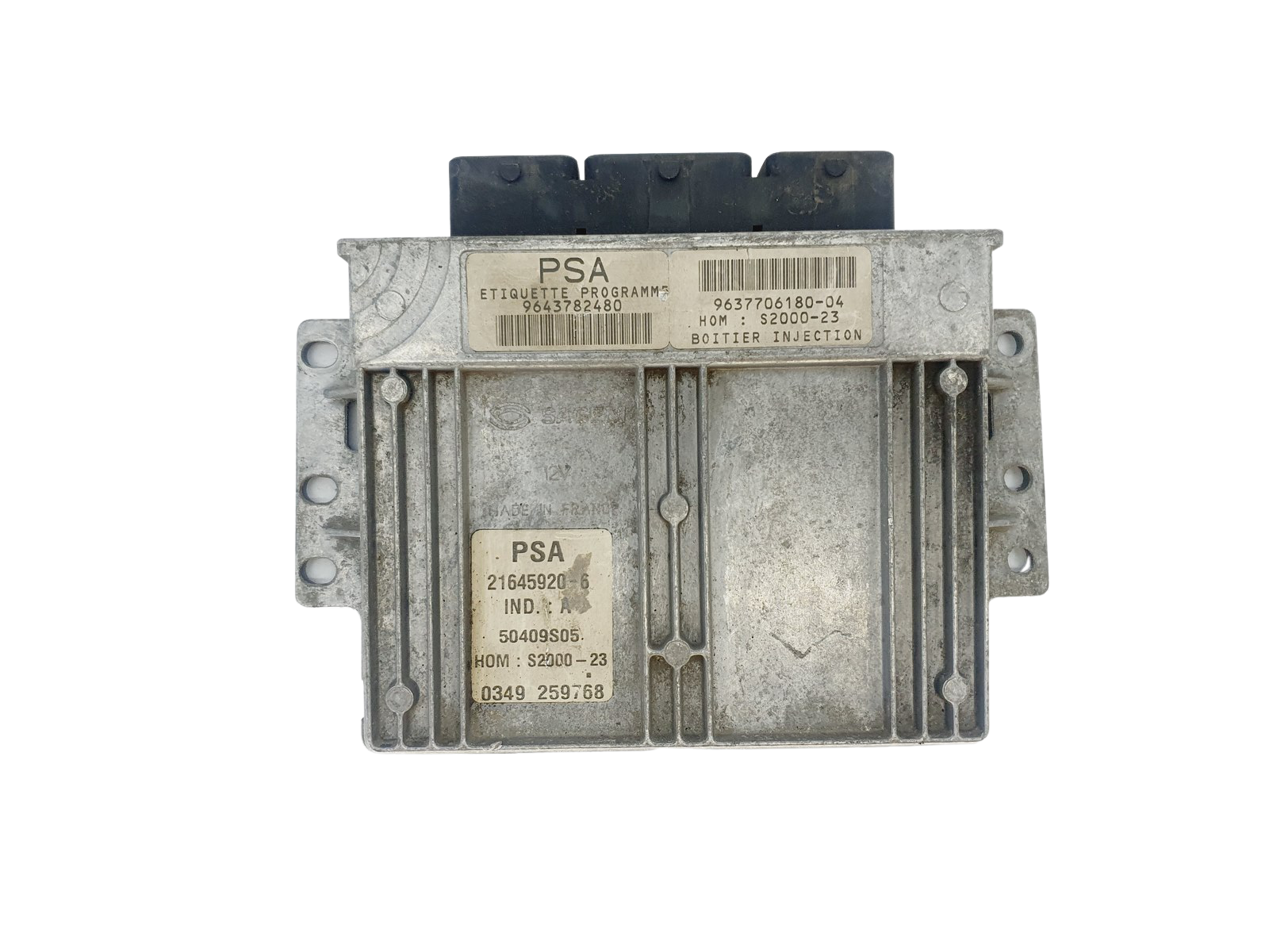 Steuergerät 9643782480 9637706180-04 21645920-6 PSA Sagem 38130 main product photo