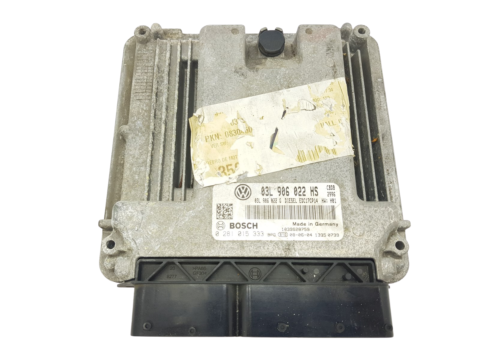 Steuergerät 03L906022HS 0281015333 VW Bosch main product photo
