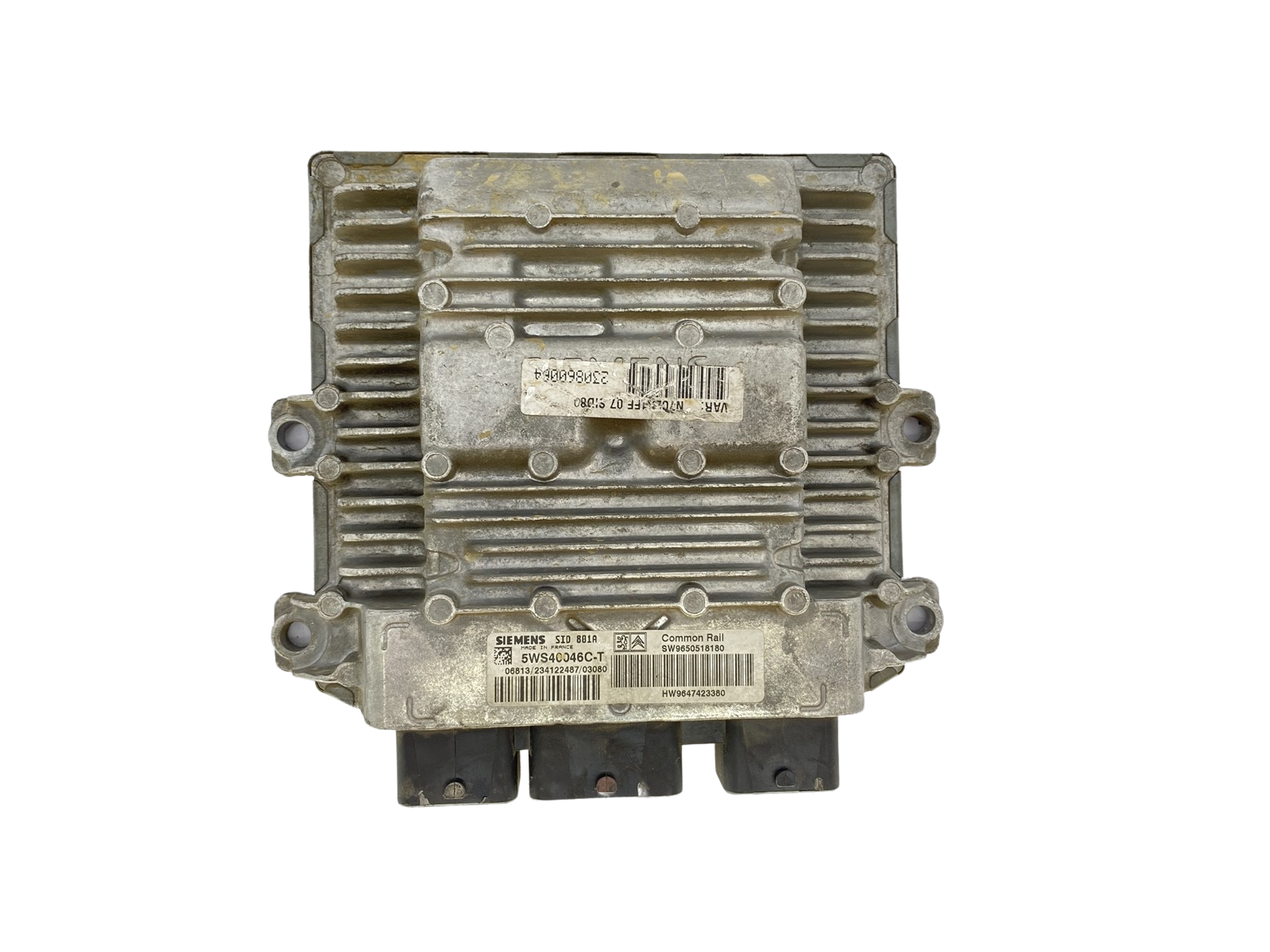 Steuergerät 5WS40046C-T 9650518180 9647423380 PSA Siemens 59693 main product photo