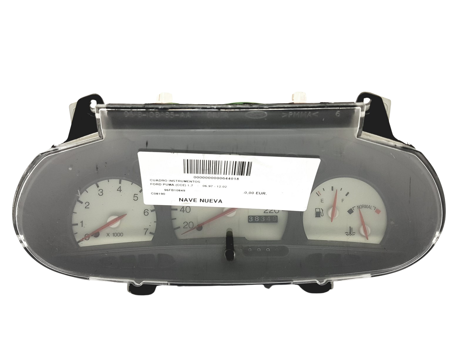 Tacho Kombiinstrument Ford Puma 96FB 10849 EE 96FB10849EE 53796 main product photo