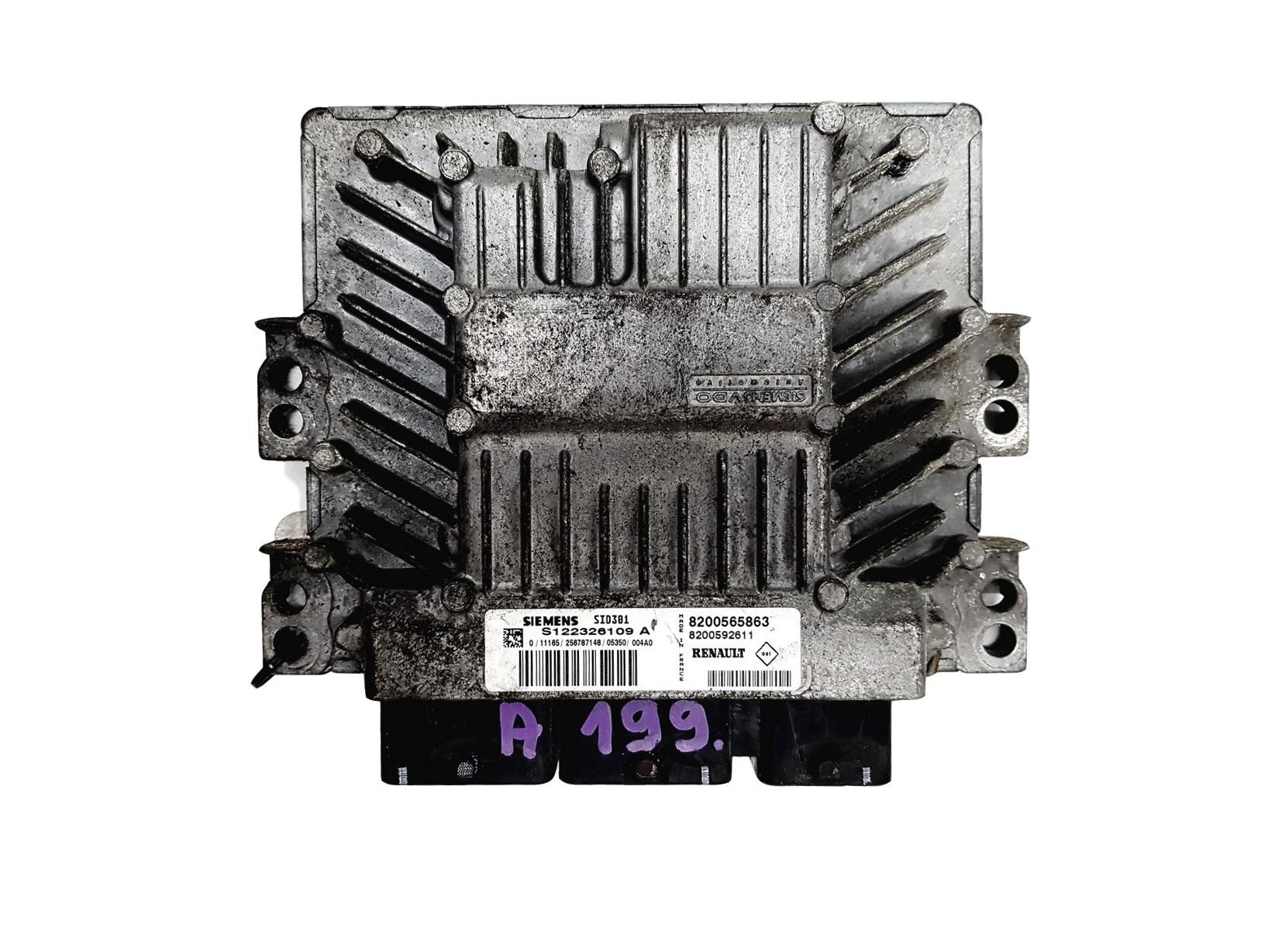 Steuergerät S122326109A SID301 8200565863 8200592611 Renault 10997 main product photo