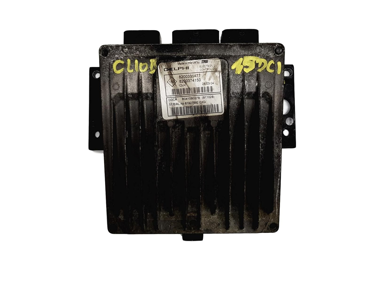 Steuergerät 8200331477 8200374150 R0410B027B Renault Delphi 4697 main product photo