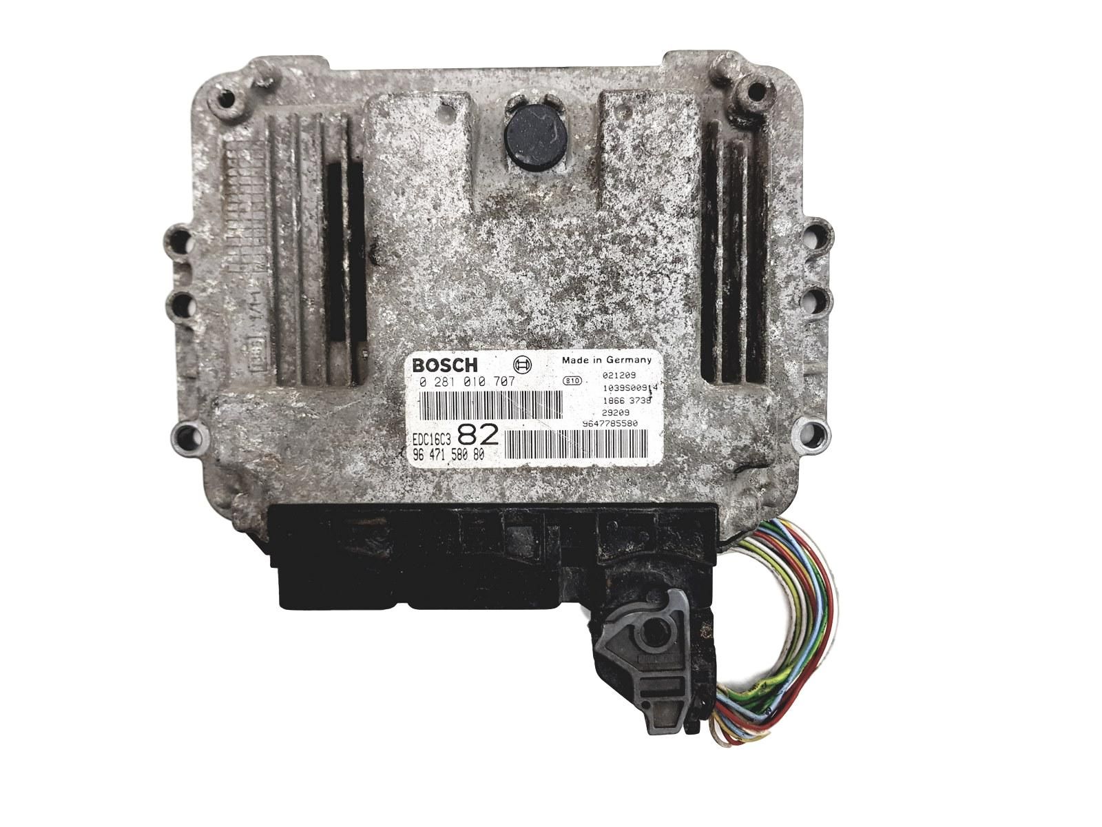 Steuergerät 0281010707 9647158080 9647785580 PSA Bosch 3012 main product photo