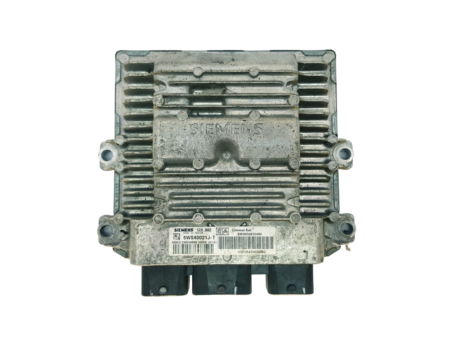 Steuergerät 9650670480 9643455080 5WS40021J-T SID802 PSA Siemens 33316 main product photo