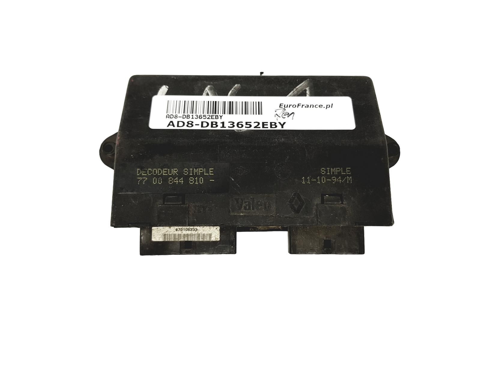 Steuerger�t 7700844810 Renault Valeo main product photo