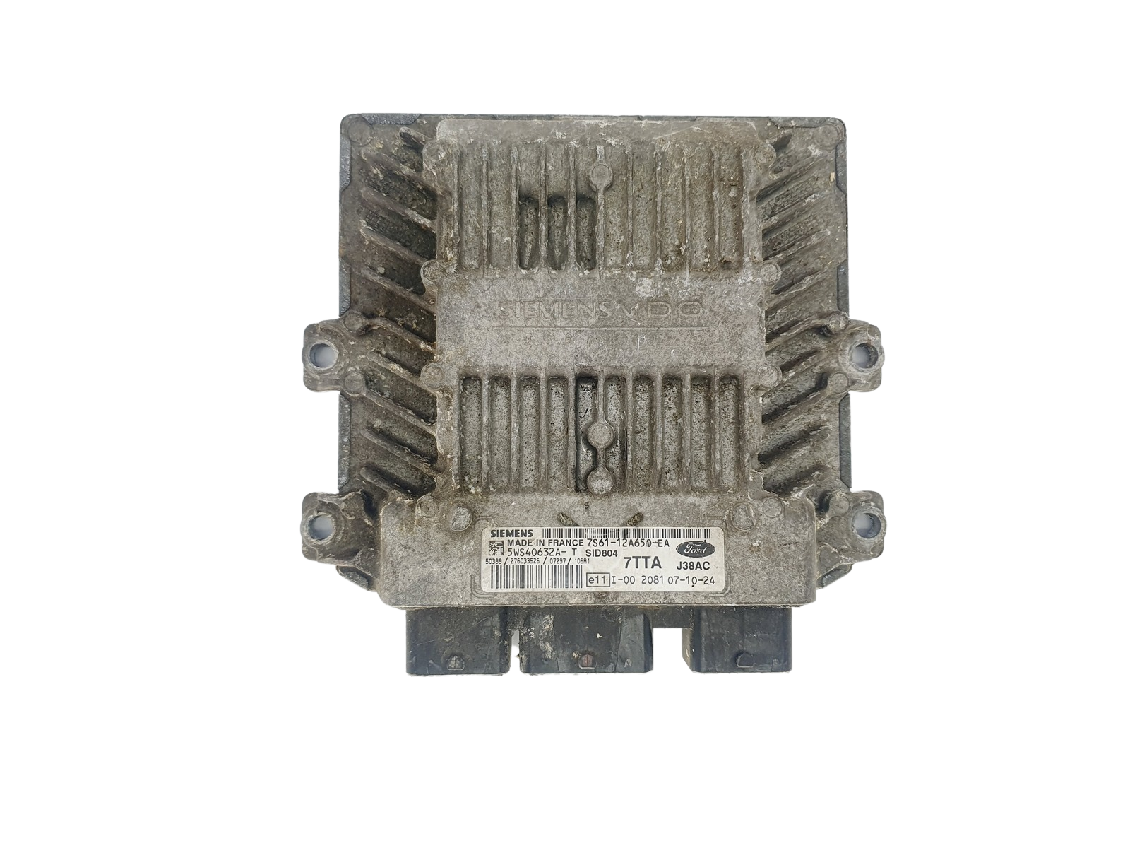 Steuergerät 7S61-12A650-EA 5WS40632A-T SID 804 Ford Siemens 47333 main product photo