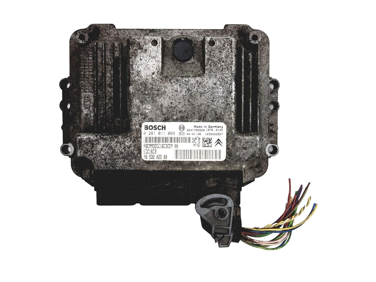 Steuergerät 0281011089 9647785580 9653202580 PSA Bosch 2957 main product photo