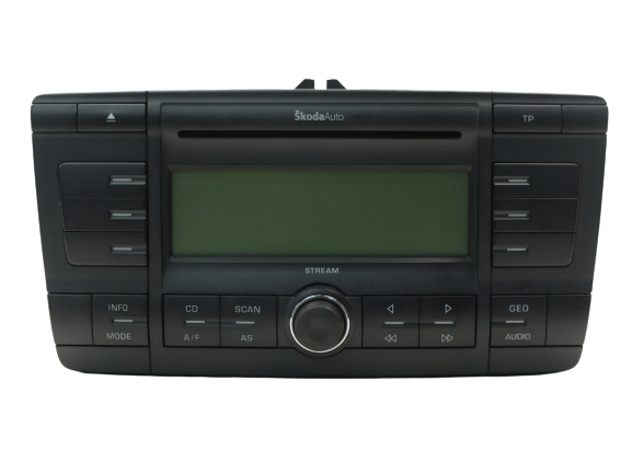 Cd-Radio Skoda Octavia 2 1Z0035161A VP4SBF-18C815-AF STREAM main product photo