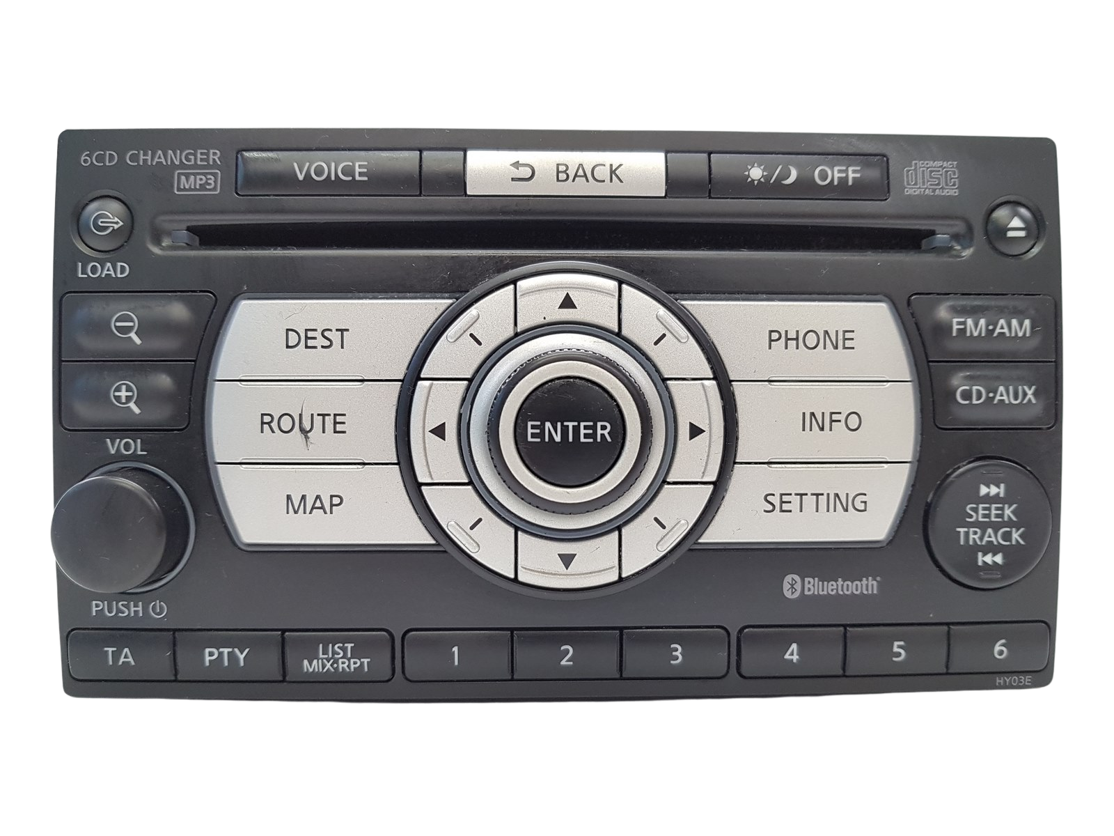 Cd-Radio Navi BT Nissan Qashqai 28185JG45A PN-3153F-A main product photo