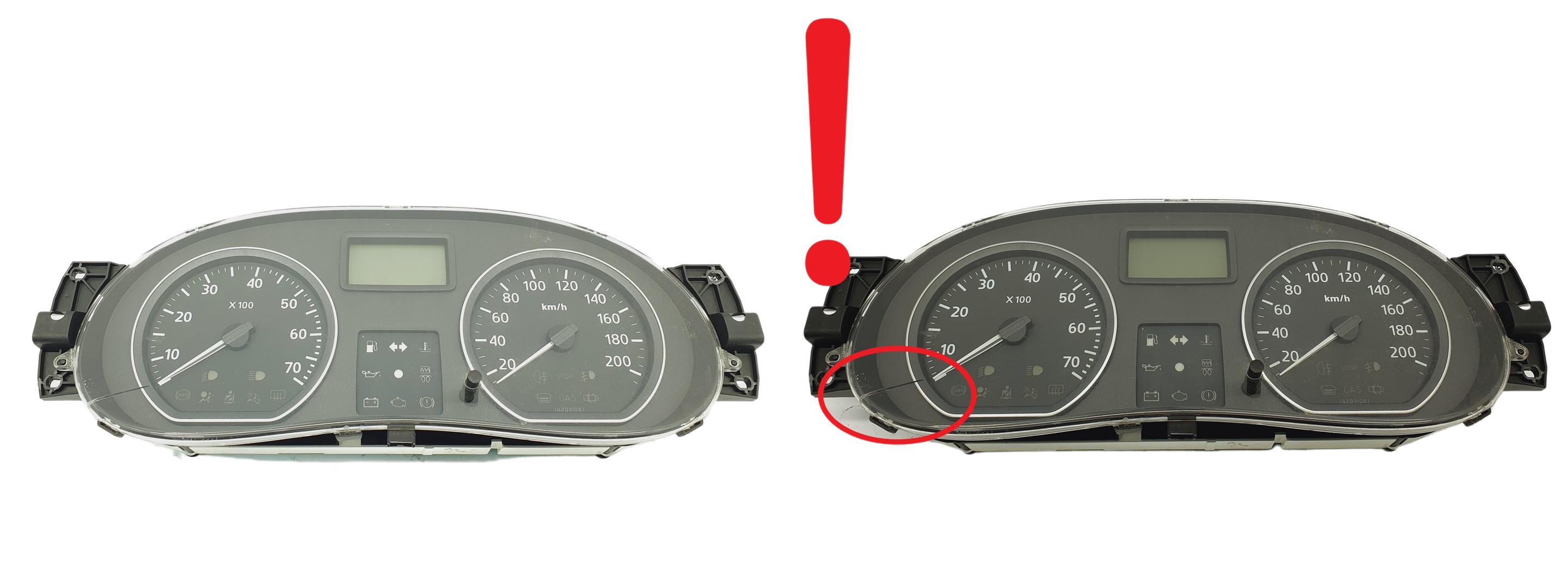 Tacho Kombiinstrument Dacia Sandero 8200733620 60991 main product photo