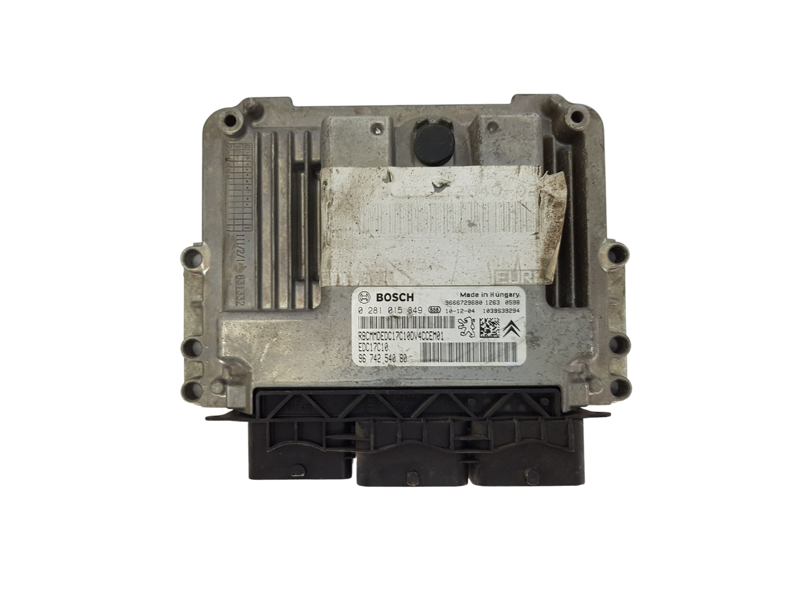 Steuergerät 0281015849 9674254080 9666729680 PSA Bosch 19420 main product photo