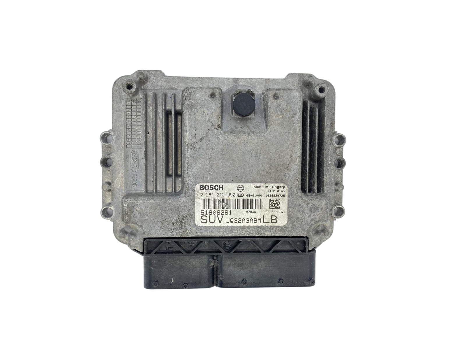 Steuergerät 0281012992 51806261 JQ32A3ABM Fiat Bosch 61476 main product photo