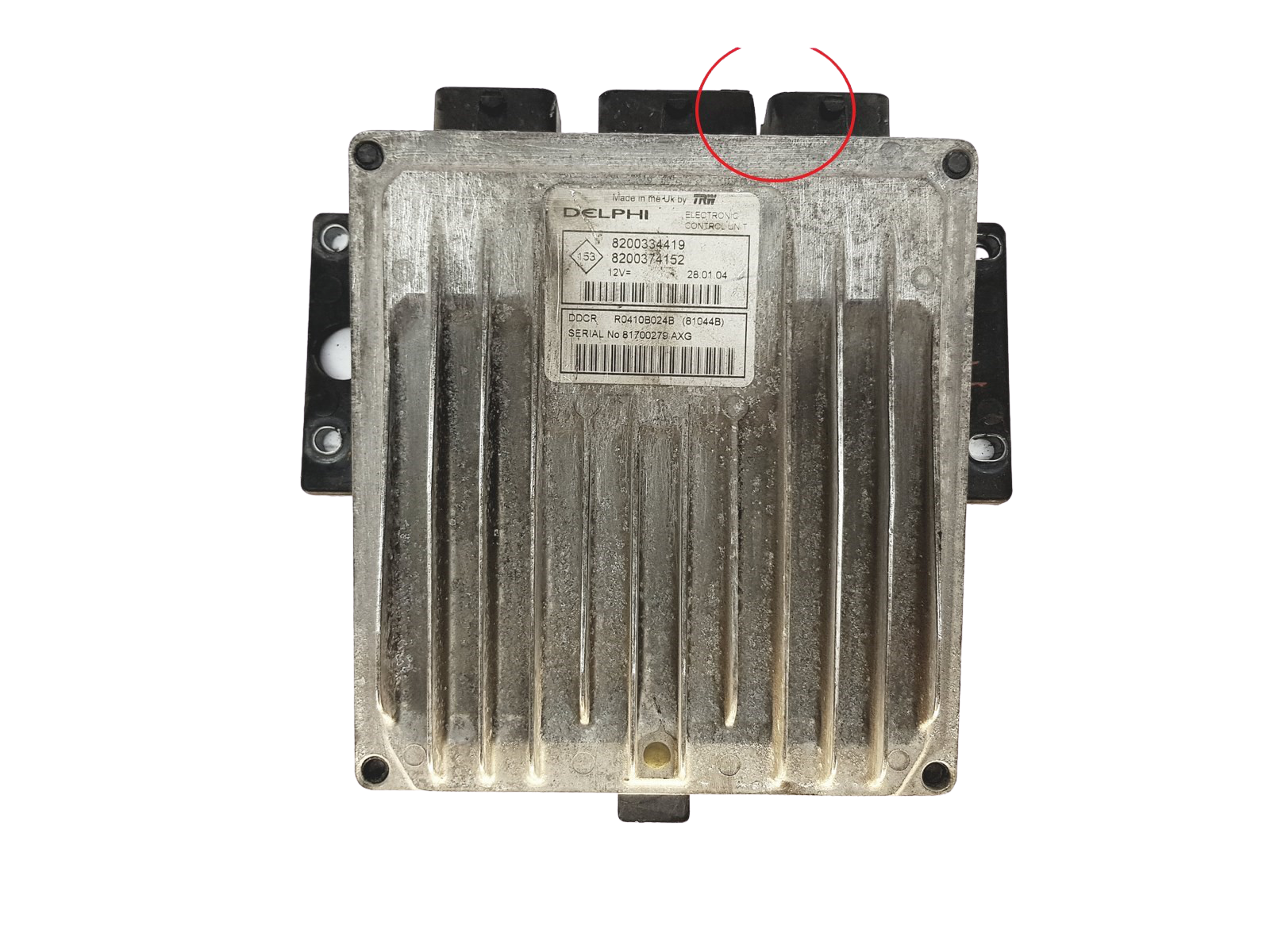 Steuergerät 8200334419 8200374152 R0410B024B Renault Delphi 30571 main product photo