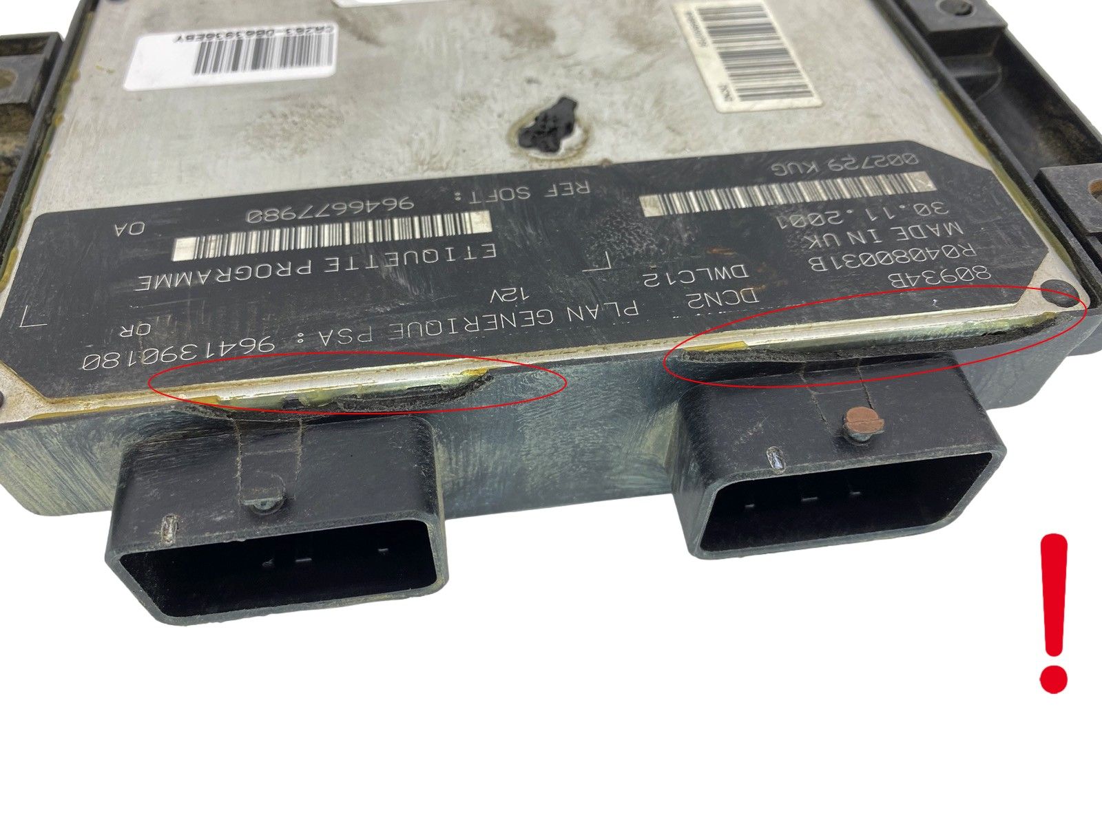Steuergerät 9641390180 9646677980 R04080031B 80934B PSA Lucas 63936 main product photo