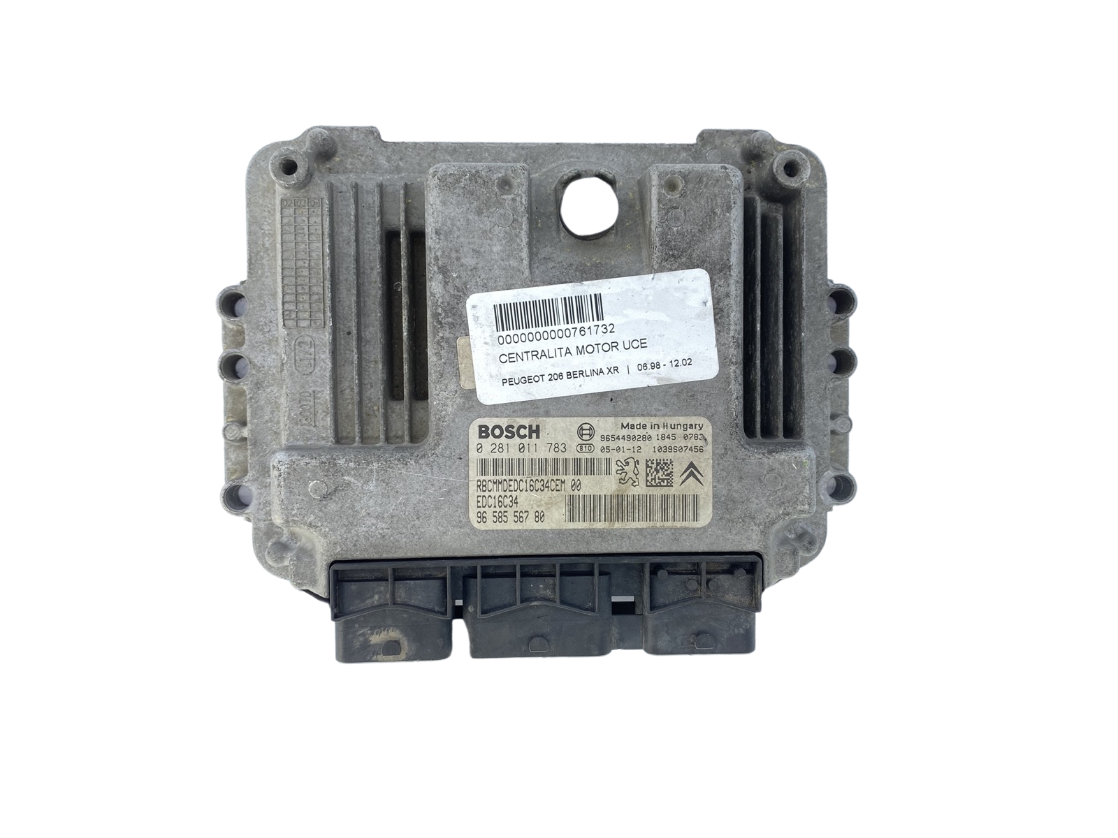 Steuergerät PSA 0281011783 9658556780 9654490280 Bosch 60406 main product photo