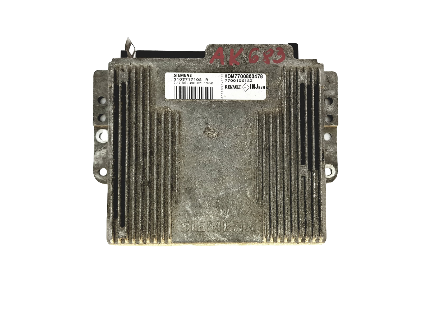 Steuergerät S103717108R 7700863478 7700106183 Renault Siemens 22312 main product photo