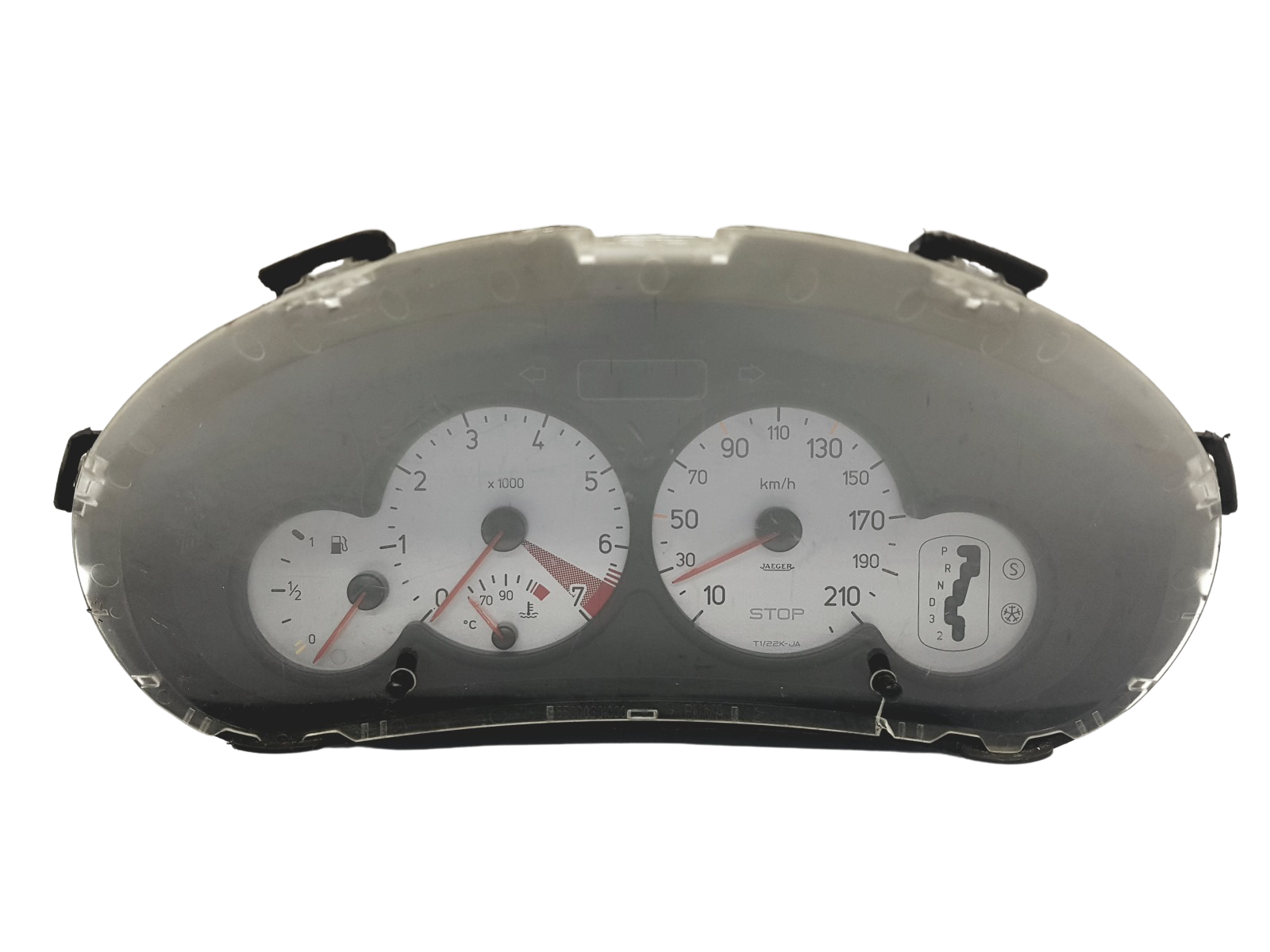 Tacho Kombiinstrument Peugeot 206 9648836880 000646604 Jaeger main product photo