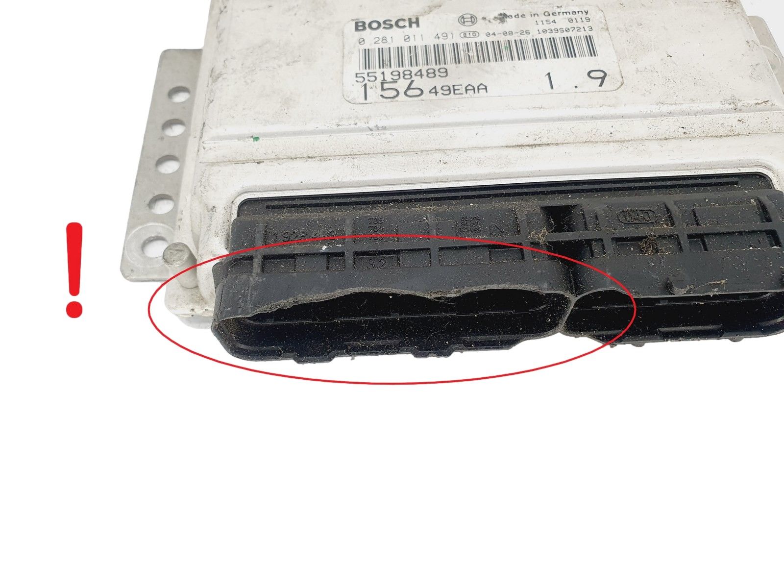Steuergerät 55198489 0281011491 Alfa Romeo Bosch 42635 main product photo
