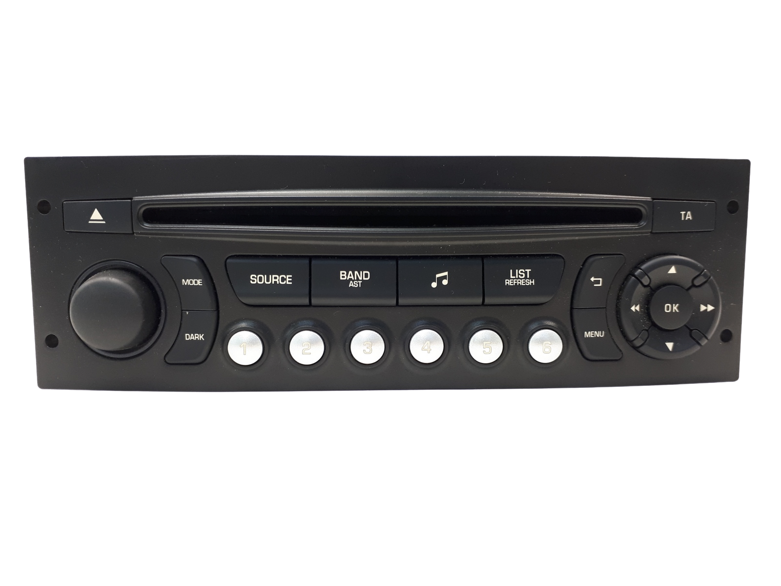Cd-Radio Citroen Peugeot 98137862XT PSA6351-1B main product photo