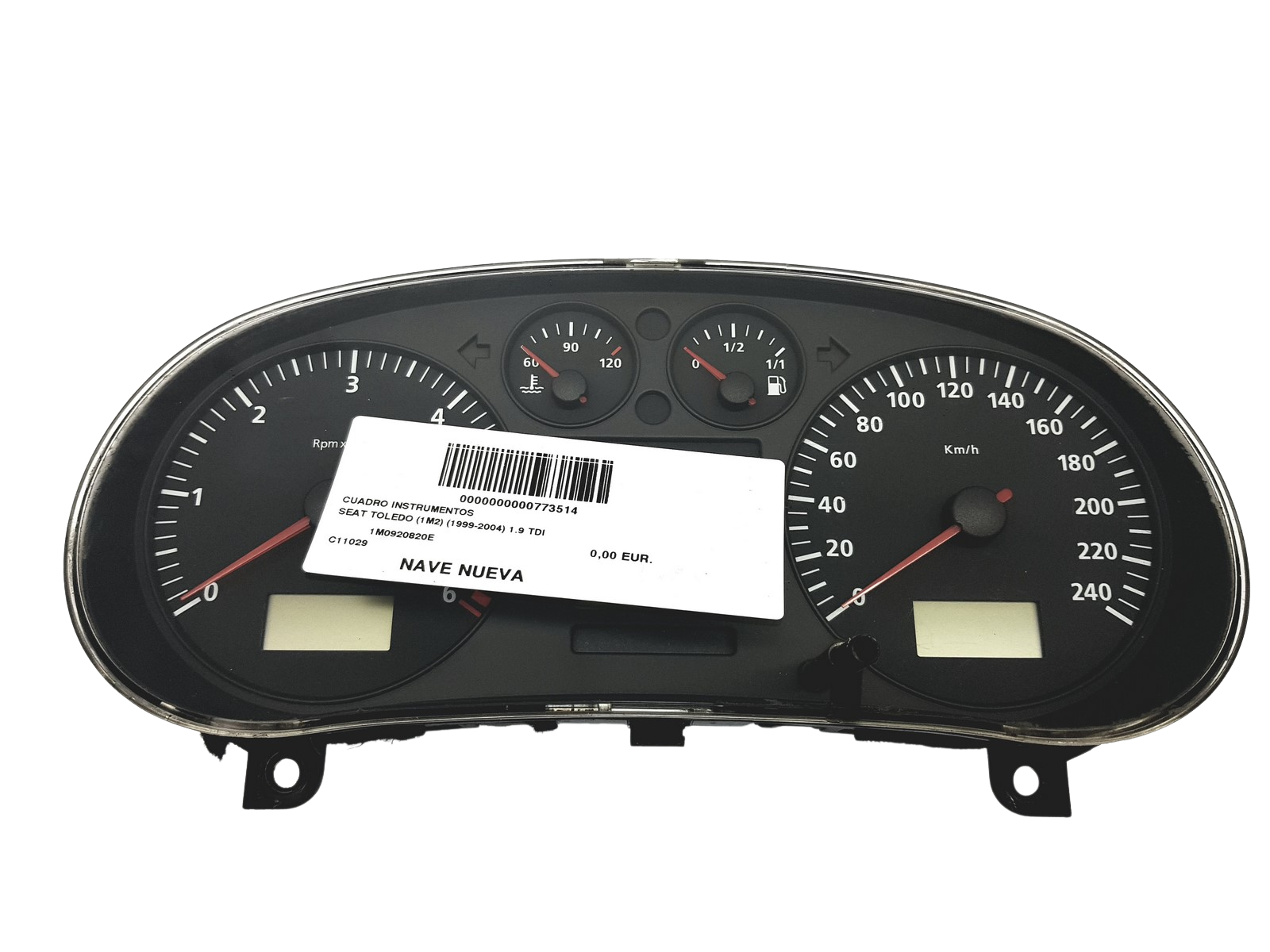 Tacho Kombiinstrument Seat Leon Toledo W01M0920820E 57529 main product photo