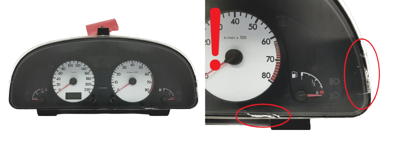 Tacho Kombiinstrument Citroen Xsara 9637259780 A 01 Sagem main product photo