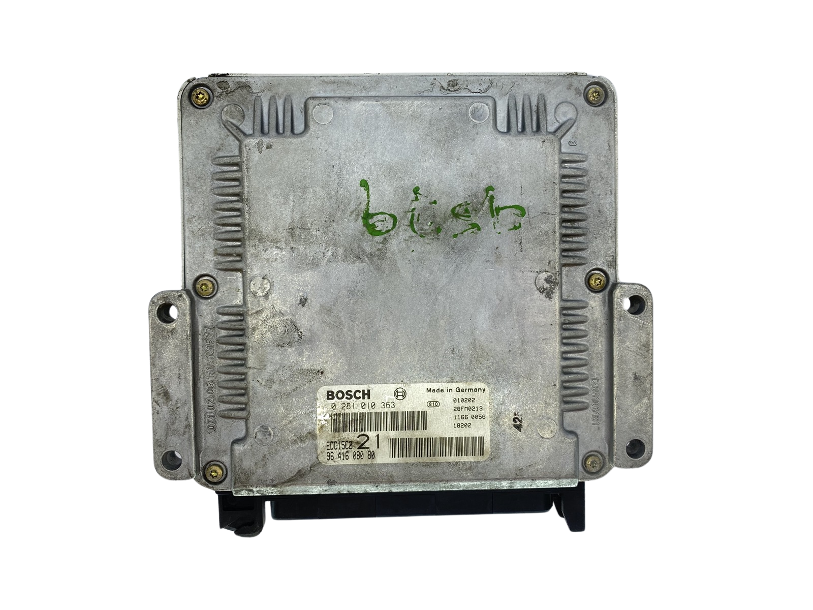 Steuergerät 0281010363 9641608080 28FM0213 PSA Bosch 63307 main product photo