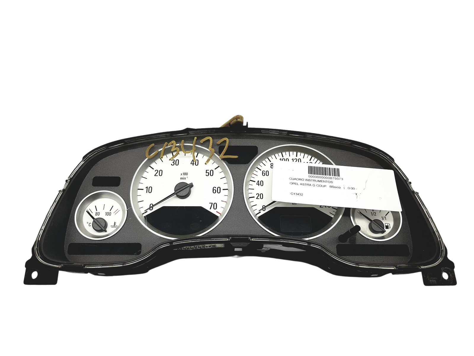 Tacho Kombiinstrument Opel Astra G Zafira A 24459712XQ 58263 main product photo