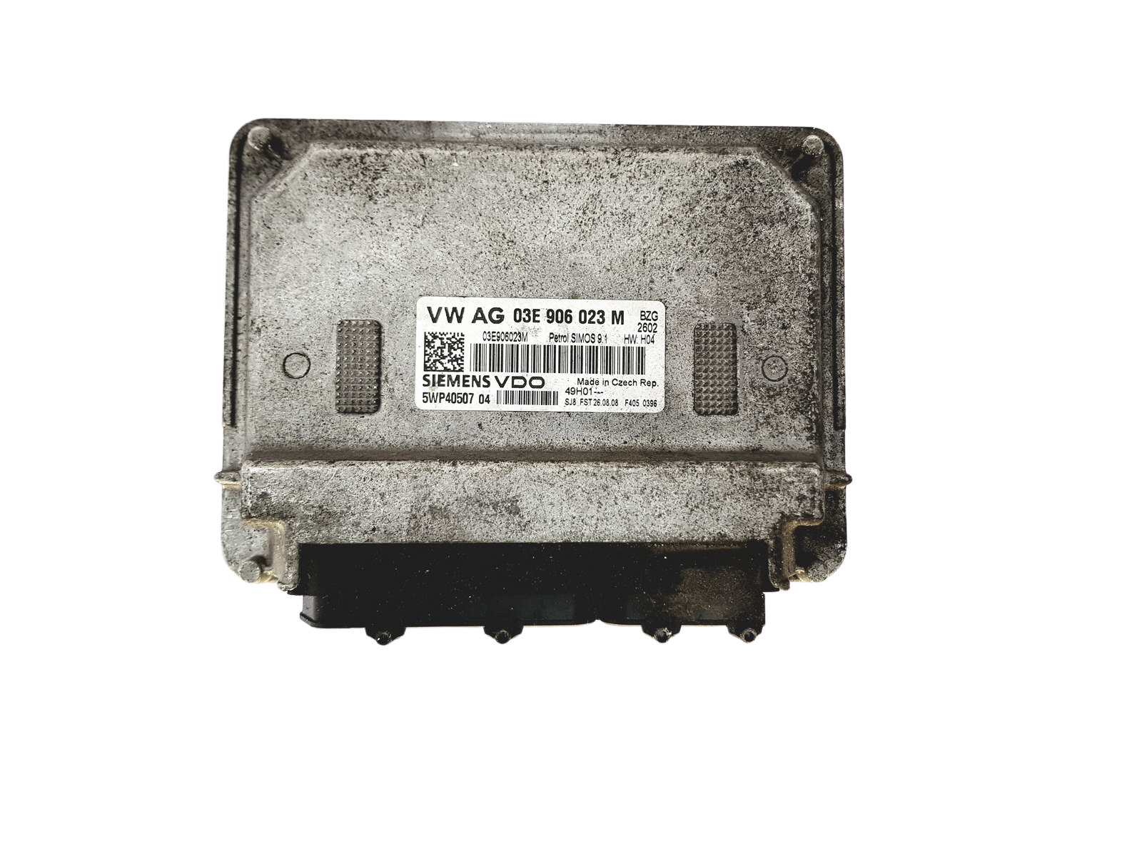 Steuergerät 03E906023M 5WP40507 04 Seat Siemens 28424 main product photo