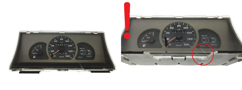 Tacho Kombiinstrument Fiat Cinquecento 46475265 Veglia main product photo