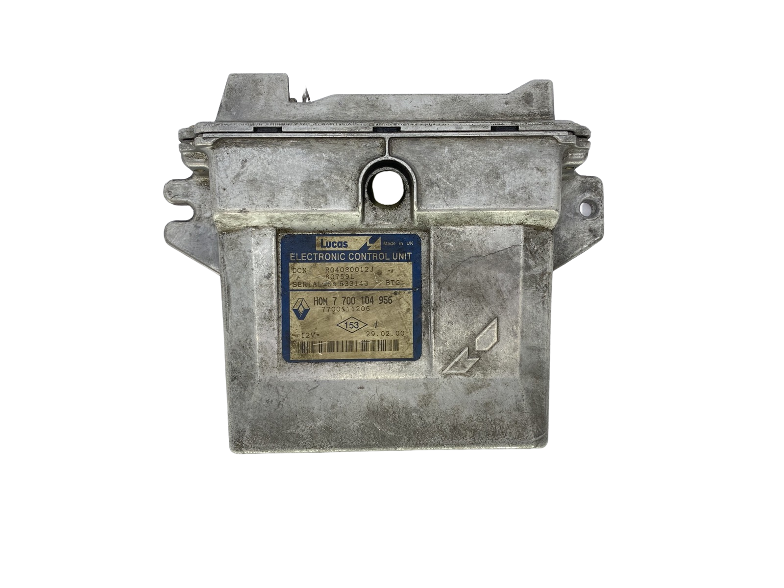 Steuergerät 7700104956 7700111206 R04080012J 80759L Renault 55170 main product photo