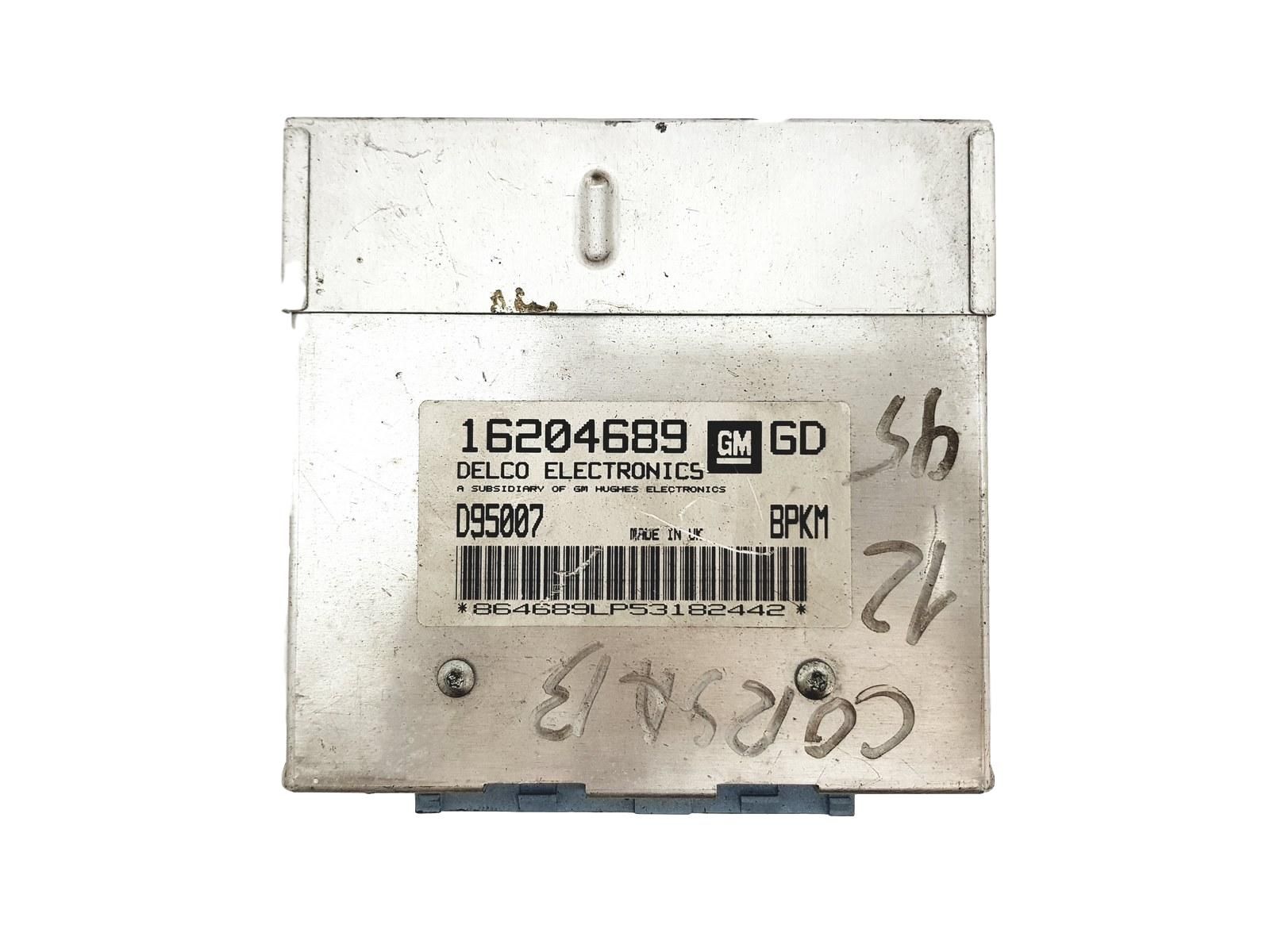 Steuergerät 16204689 GD D95007 BPKM Opel Delco GM 13180 main product photo