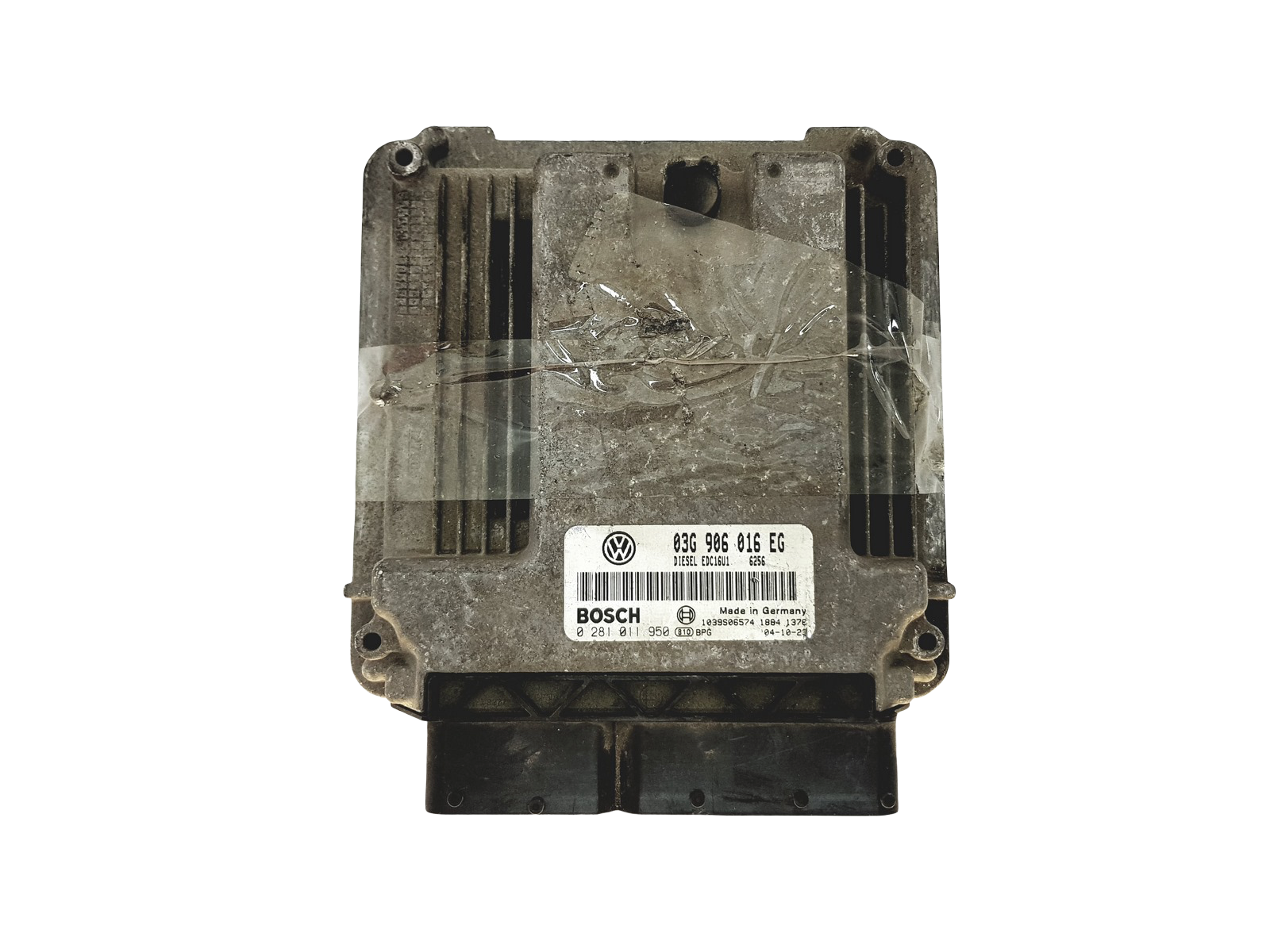 Steuergerät 03G906016EG 0281011950 VW Seat Bosch main product photo