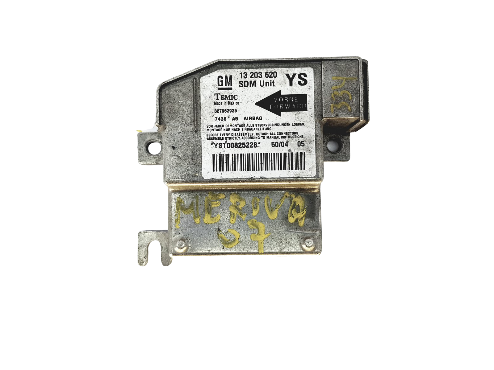 Steuergerät Moduł Opel 13203620 327963935 Temic 23146 main product photo