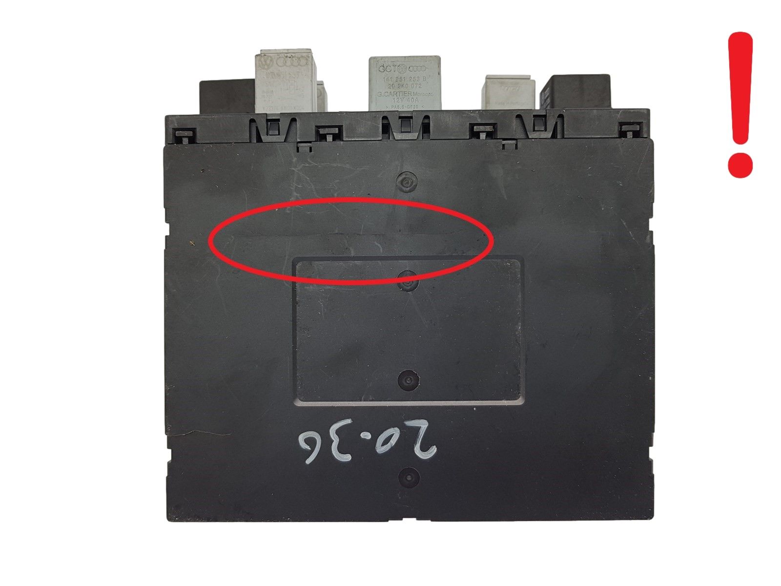 Steuergerät 3C8937049E F005V00745 VW Bosch 19004 main product photo