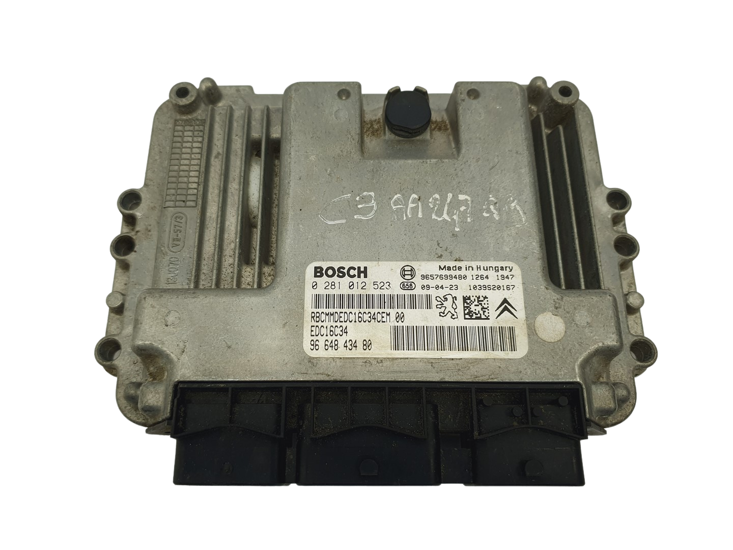 Steuergerät 0281012523 9664843480 9657699480 PSA Bosch 68082 main product photo